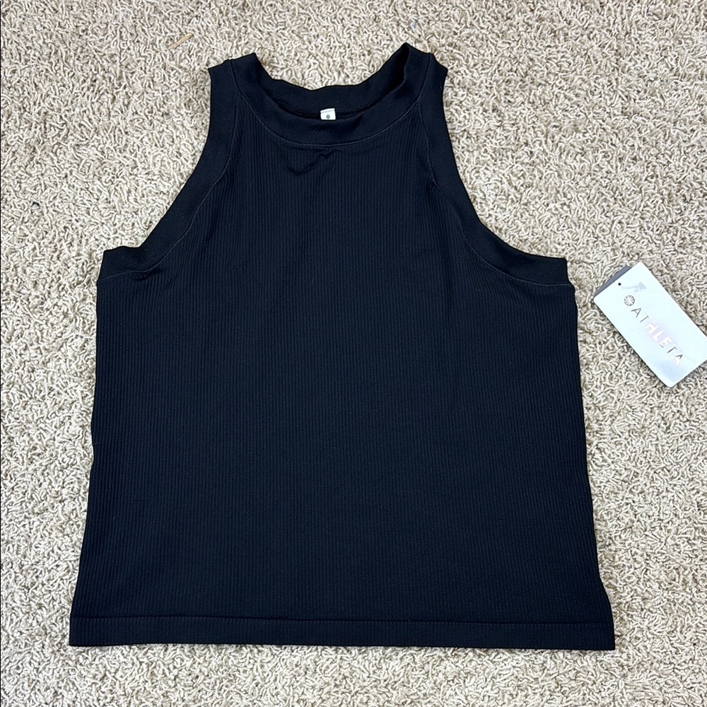 NWT Athleta black renew racerback tank sz 1X